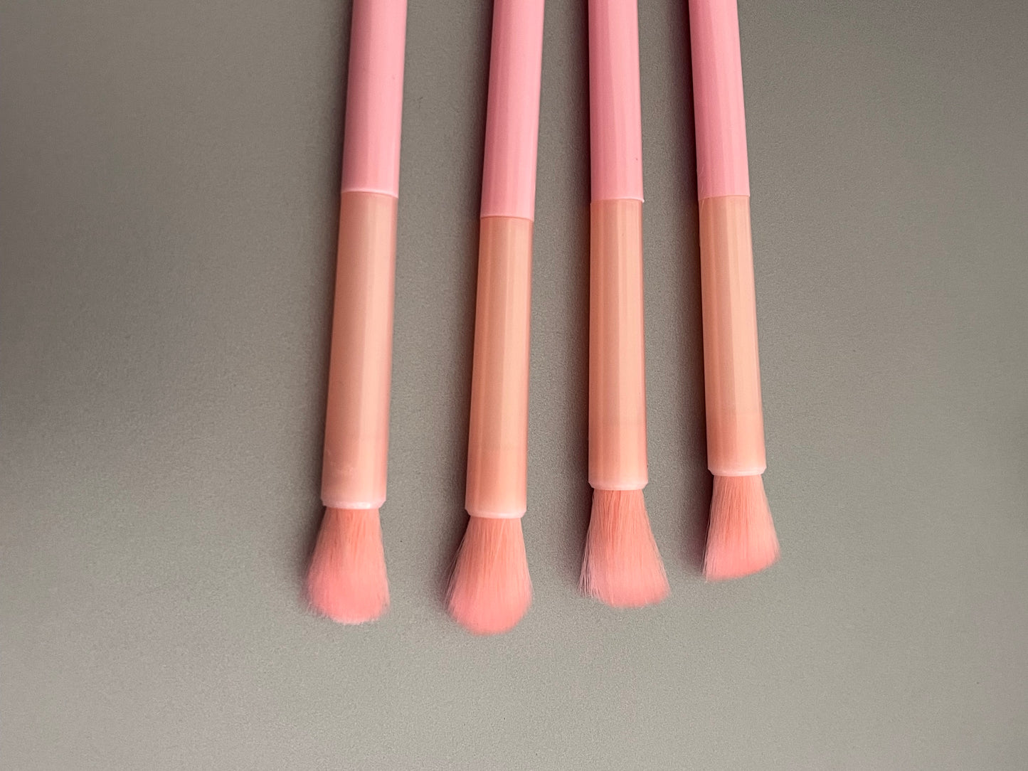 Eyeshadow Brush Set – 4pc Pastel Blending Brushes for Eye Makeup