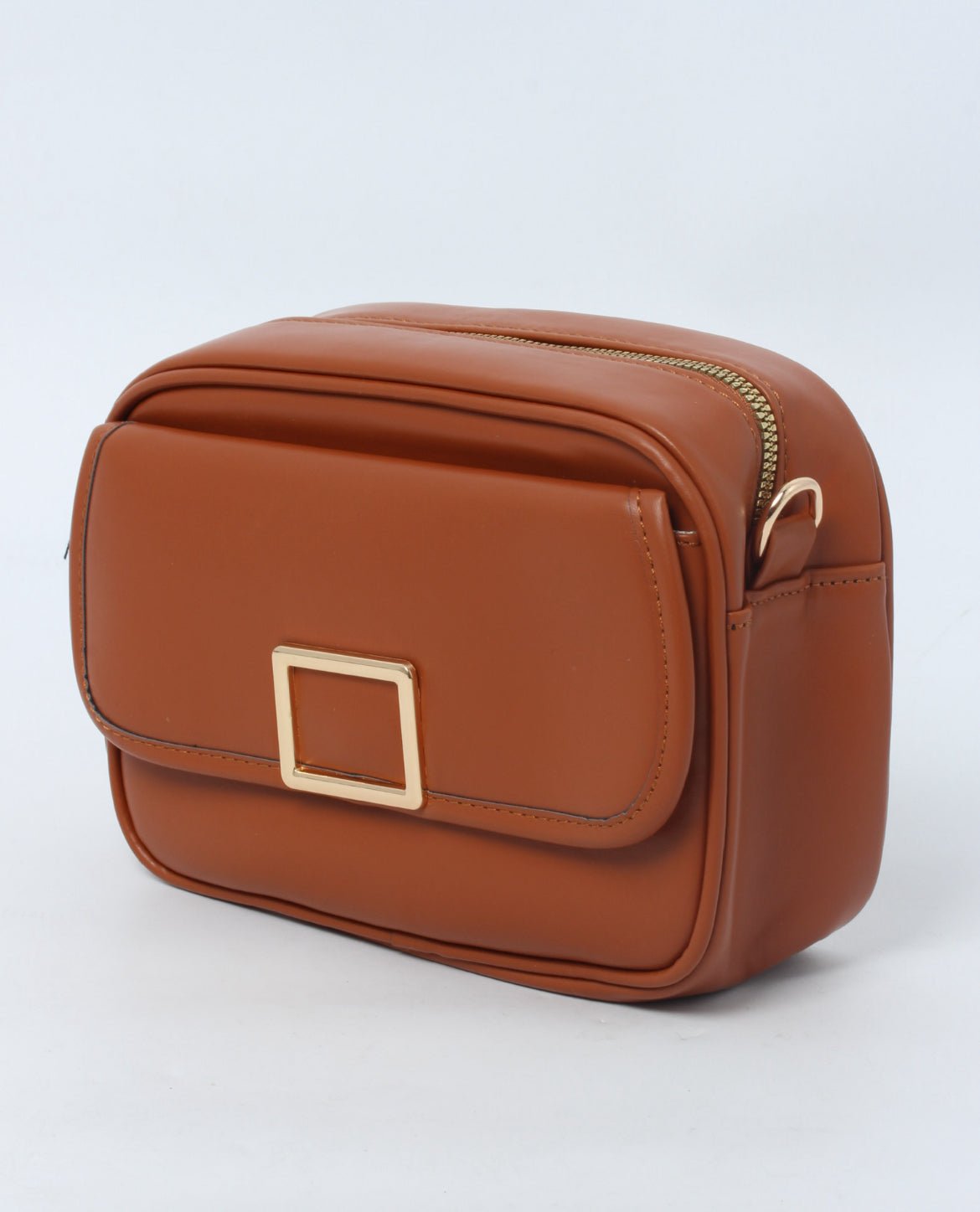 Minimalist PU Leather Crossbody Bag – Everyday Chic & Spacious  H722