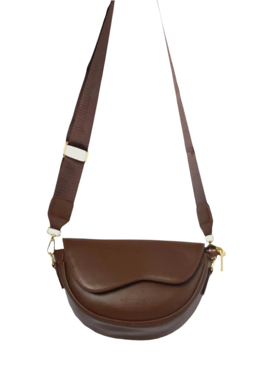 Curved Flap Sling Bag – Lightweight, Spacious & Casual-Chic 2263#