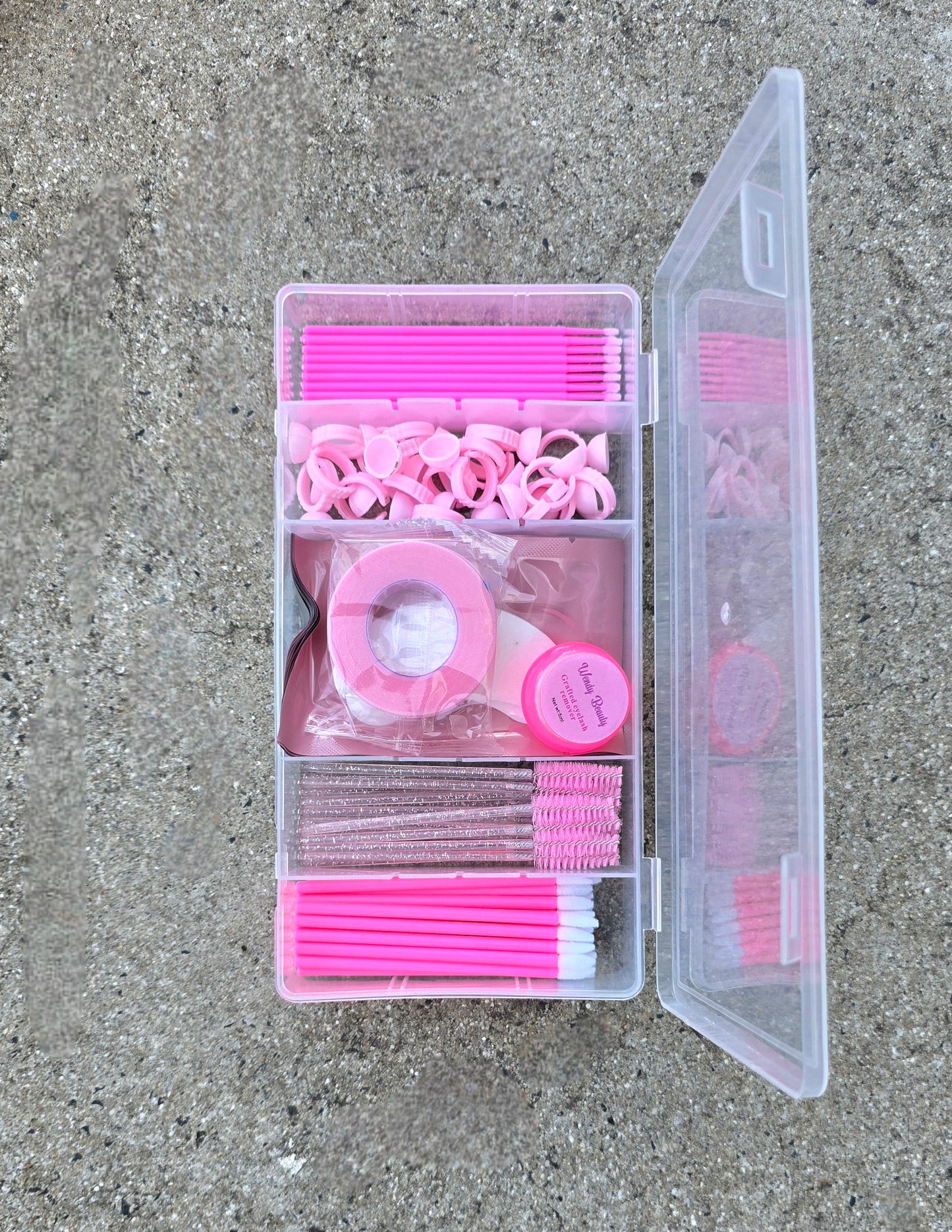 Wendy Beauty Lash Tool Organizer Kit – Piece Eyelash Accessories Set
