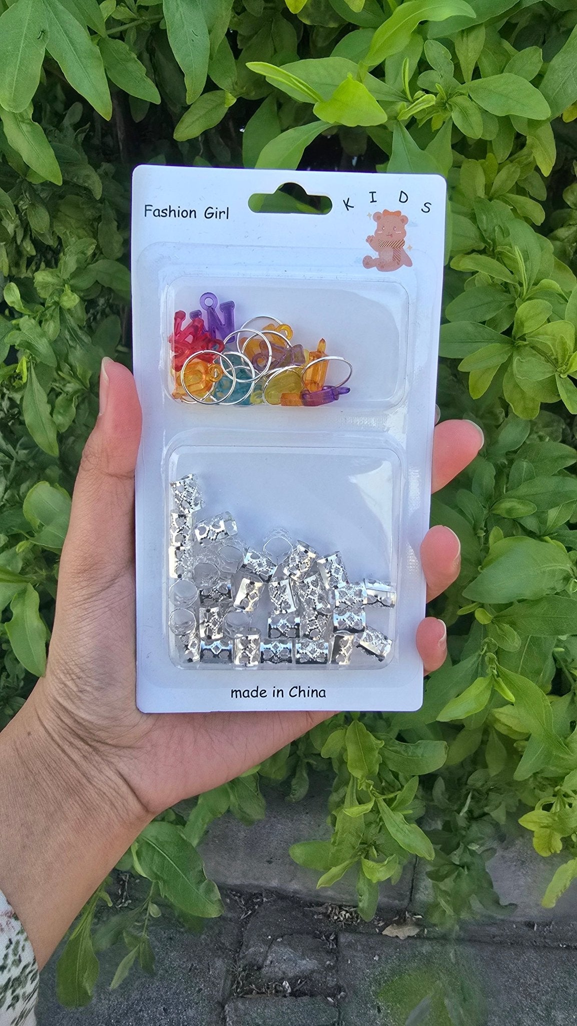 Alphabet Hair Rings – Personalized Braid & Loc Charms