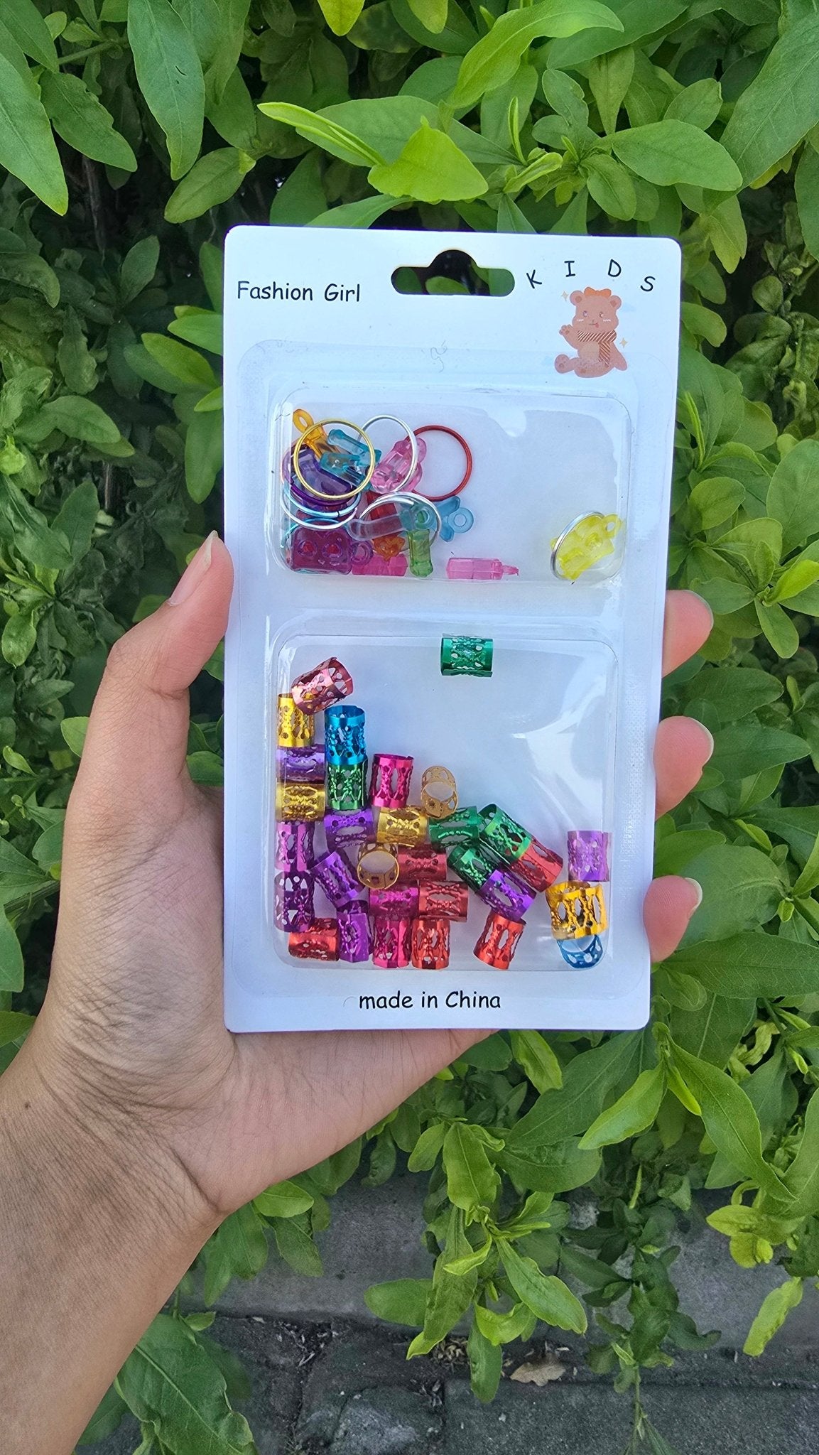 Alphabet Hair Rings – Personalized Braid & Loc Charms