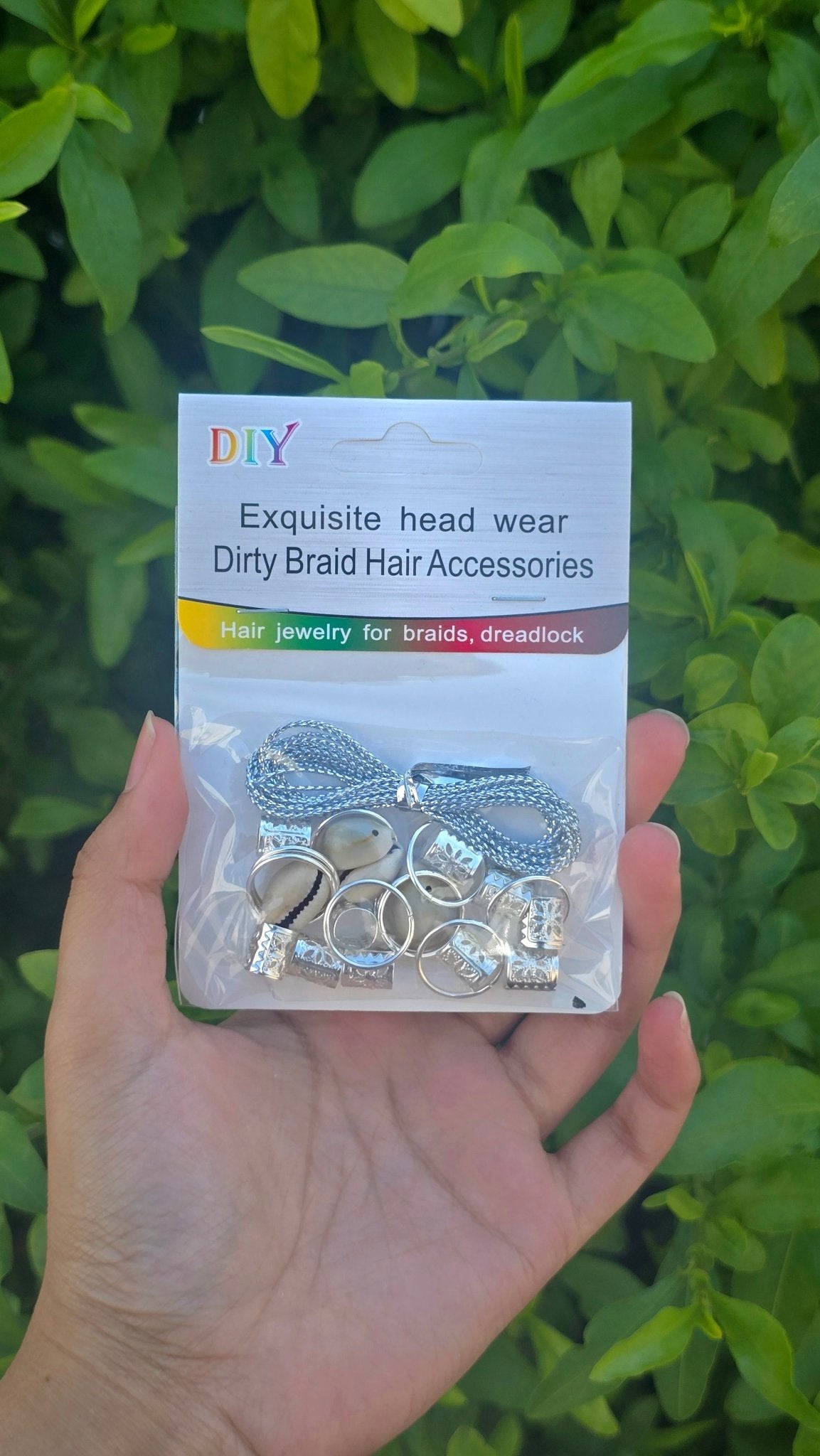 Multiple Braid Accessories Set – Beads, Cuffs, Rings & Styling Charms