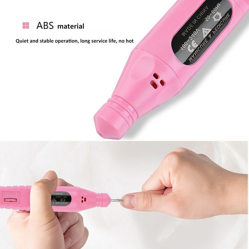 Electric Nail Drill Kit – Professional Manicure & Pedicure Tool for Precision Grooming