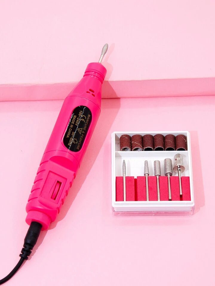 Electric Nail Drill Kit – Professional Manicure & Pedicure Tool for Precision Grooming