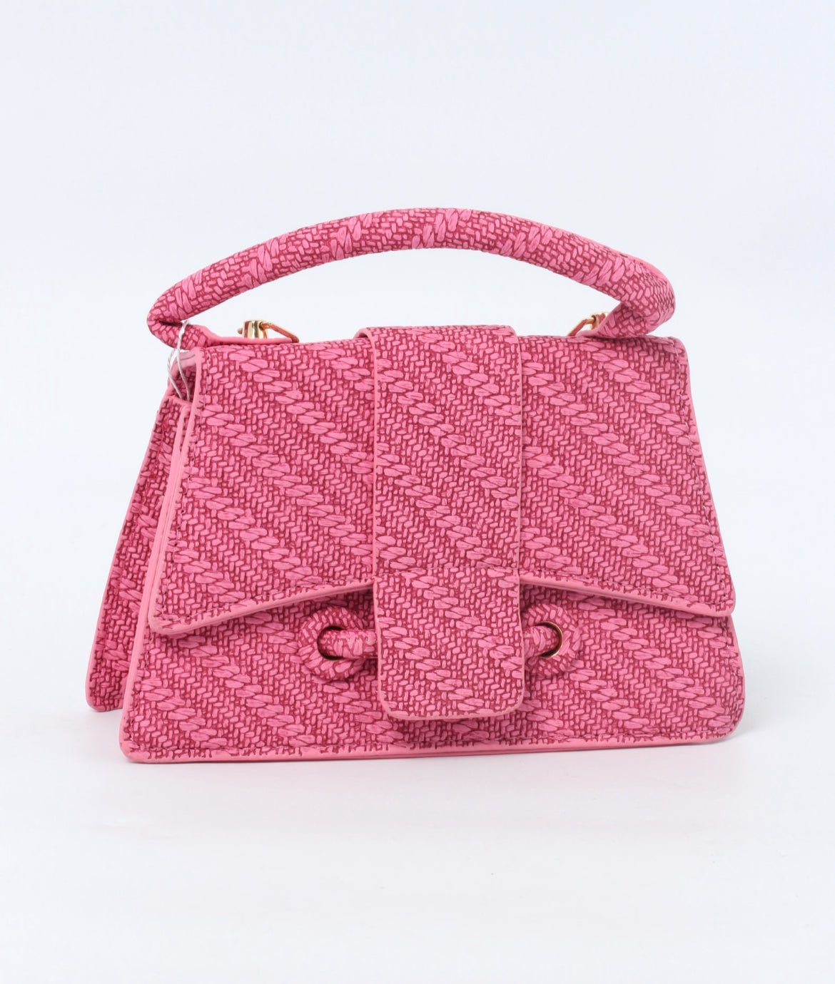 LYL8570 Textured Top Handle Mini Bag – Unique Style, Lightweight & Bold