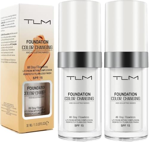 TLM Colour Changing Foundation 30ml - Adaptive Shade & Flawless Finish