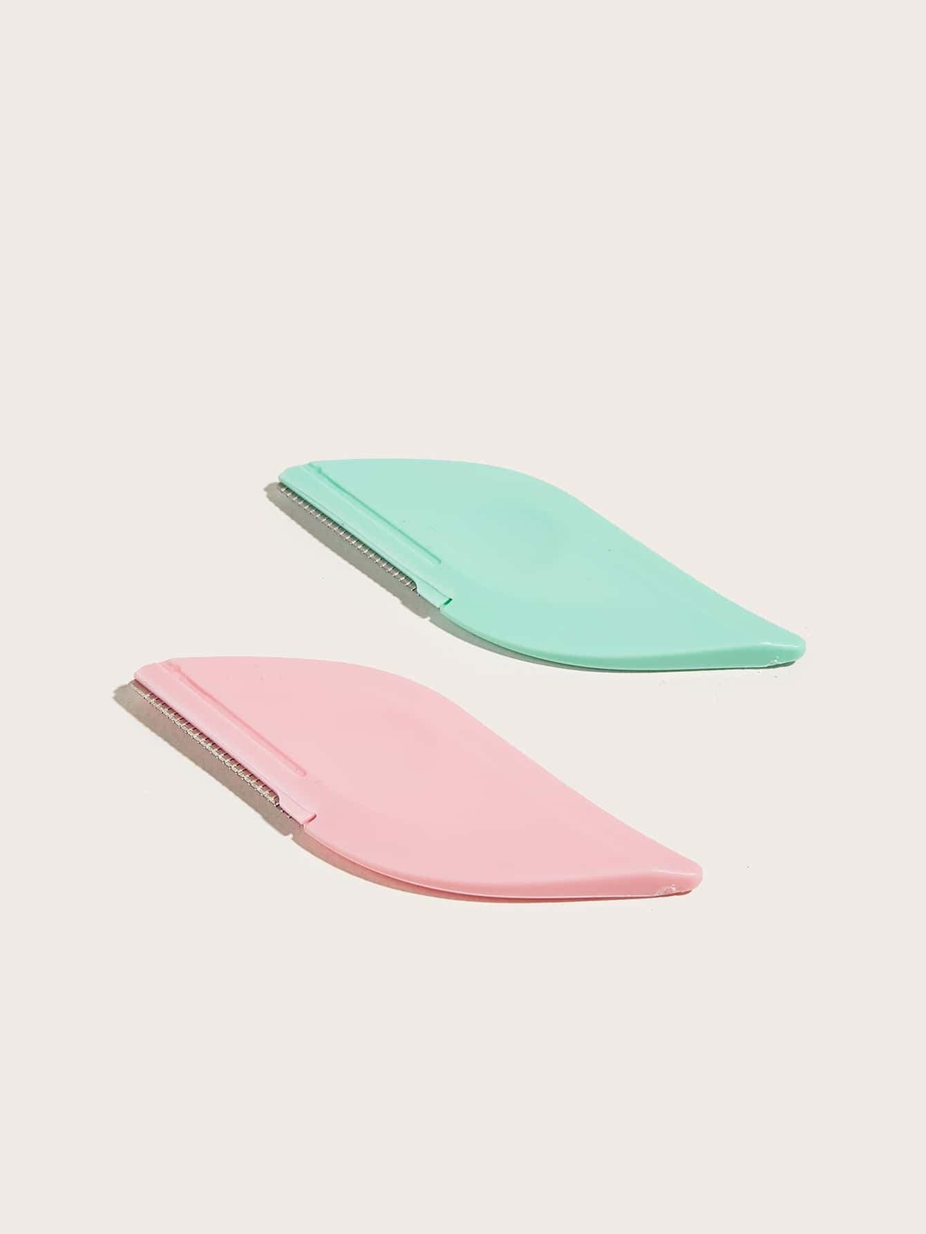 Eyebrow Razor – 2pc Precision Shapers for Facial Hair & Brows - Random Colour