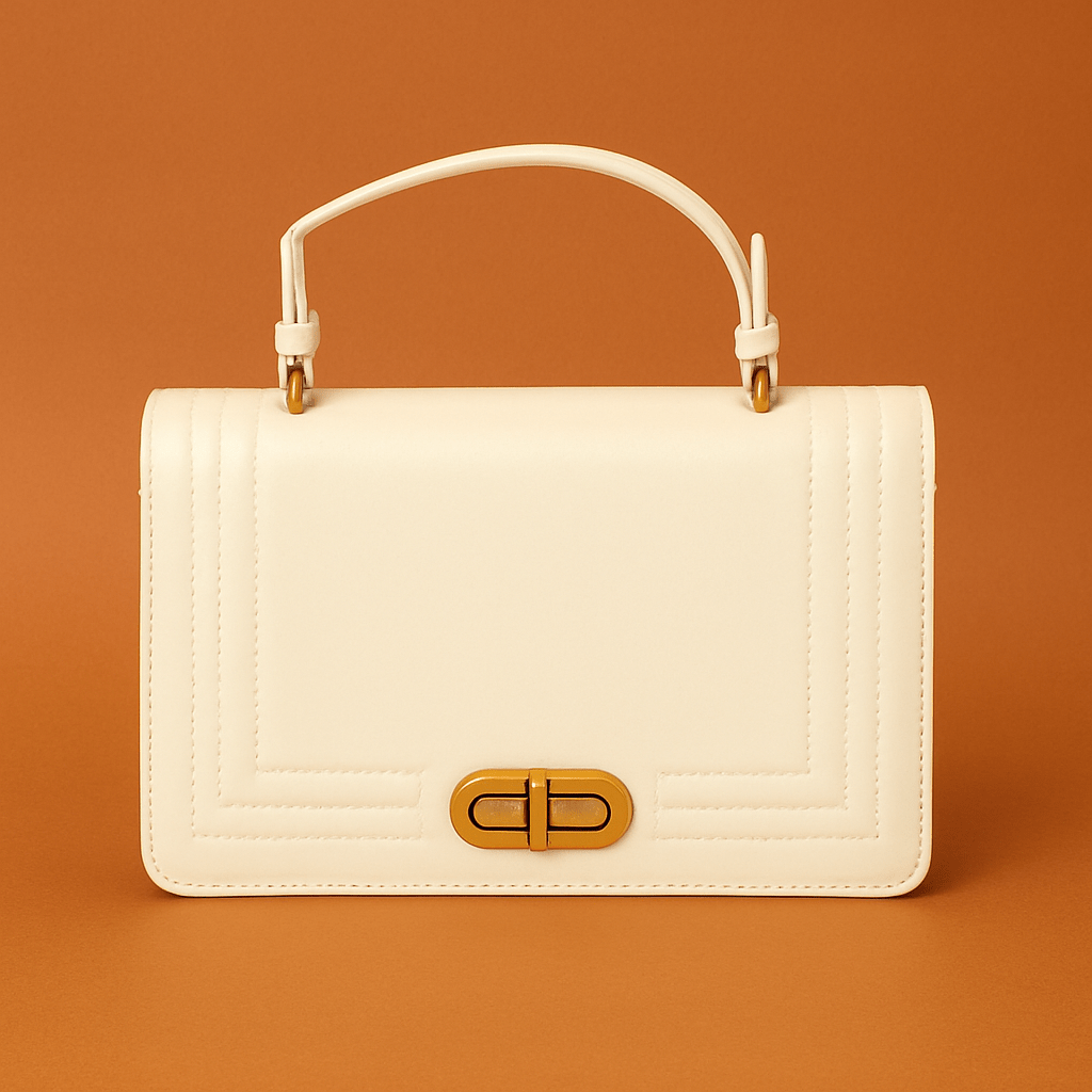 60023 Box-Style Structured Handbag – Sleek, Modern & Multi-Way Wear