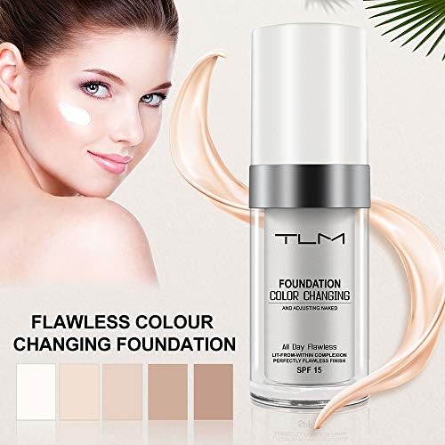 TLM Colour Changing Foundation 30ml - Adaptive Shade & Flawless Finish