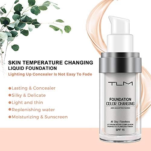 TLM Colour Changing Foundation 30ml - Adaptive Shade & Flawless Finish