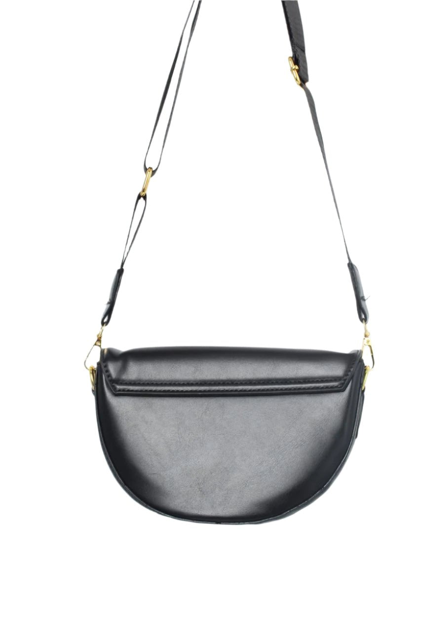 Curved Flap Sling Bag – Lightweight, Spacious & Casual-Chic 2263#
