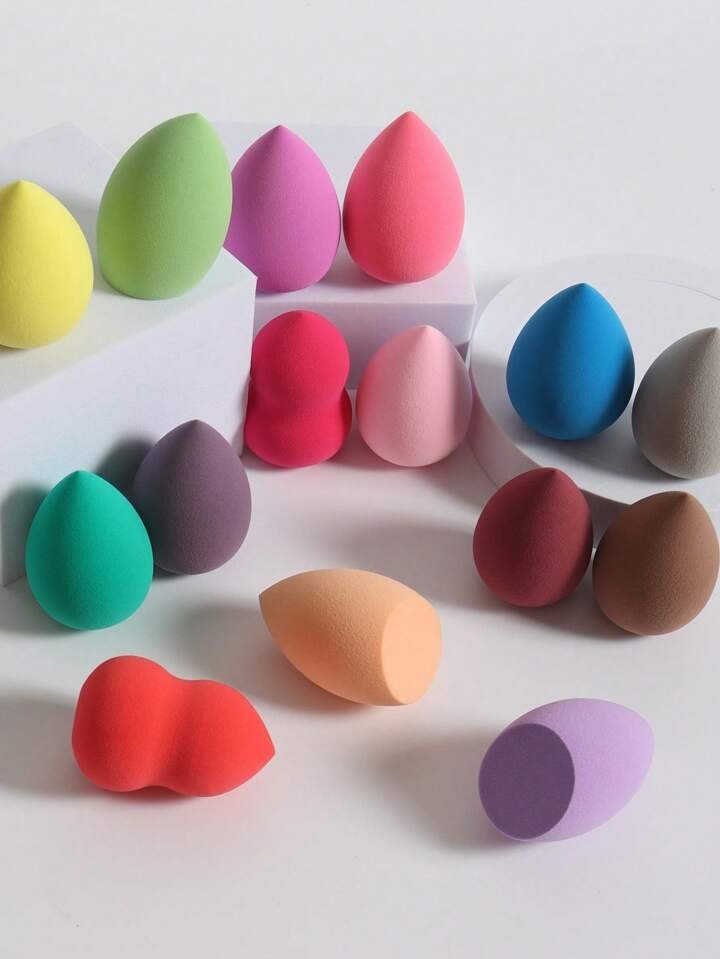 Mixed Beauty Blender 12pcs Set - Blending Sponges