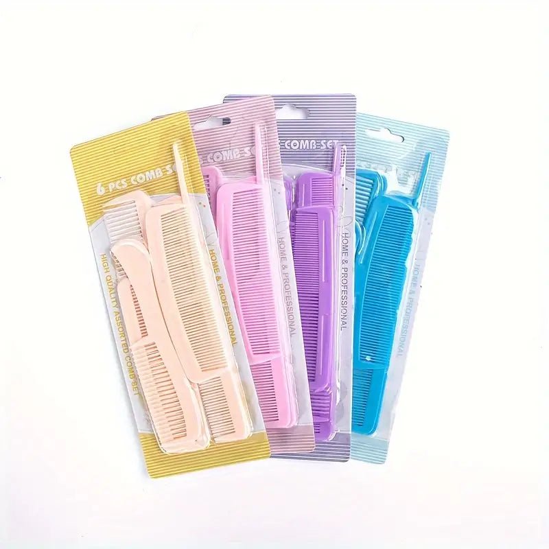 Portable Practical Hair Styling Comb Set 12pcs - Your All-in-One Hair Styling Solution!