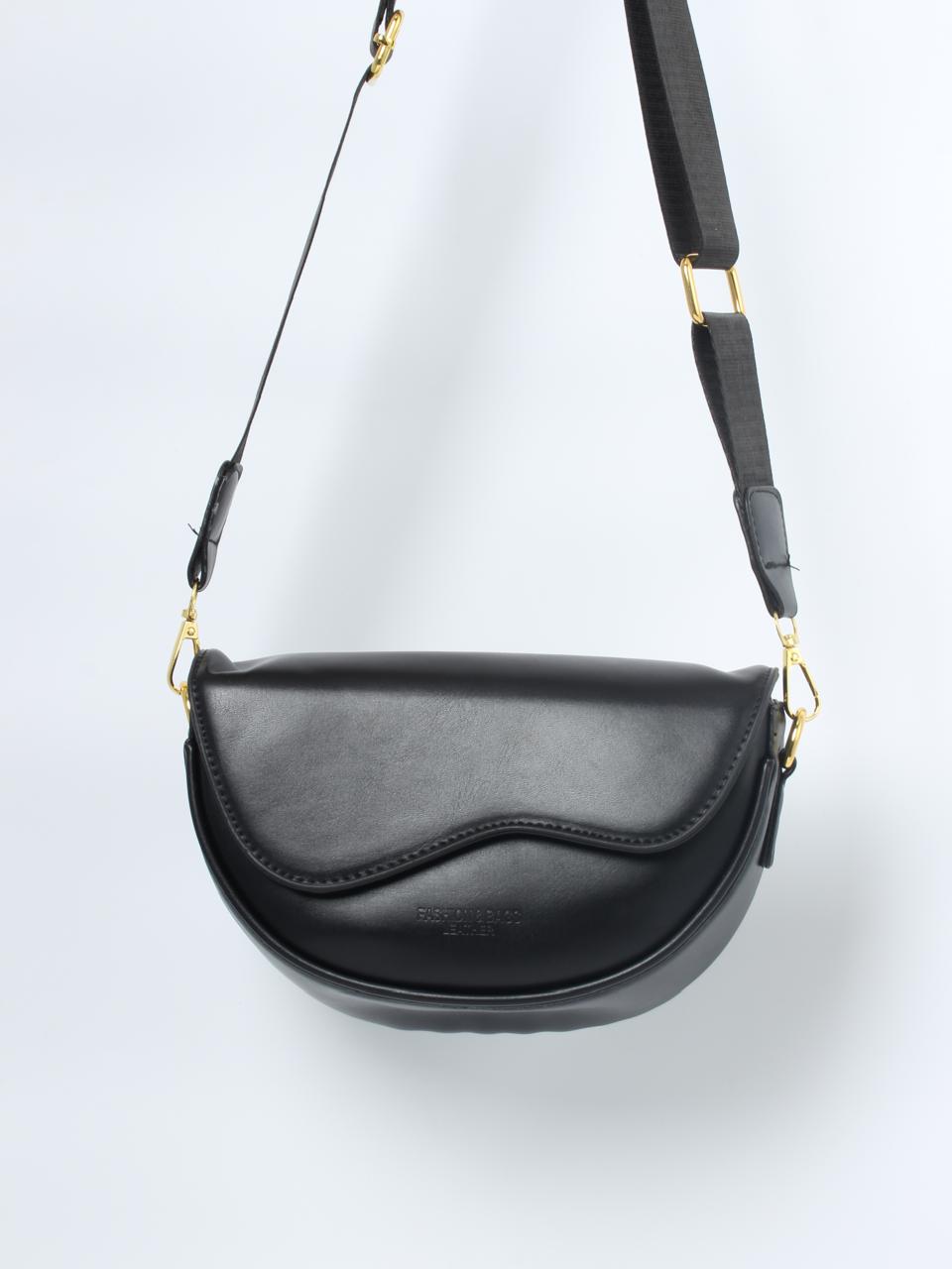 Curved Flap Sling Bag – Lightweight, Spacious & Casual-Chic 2263#