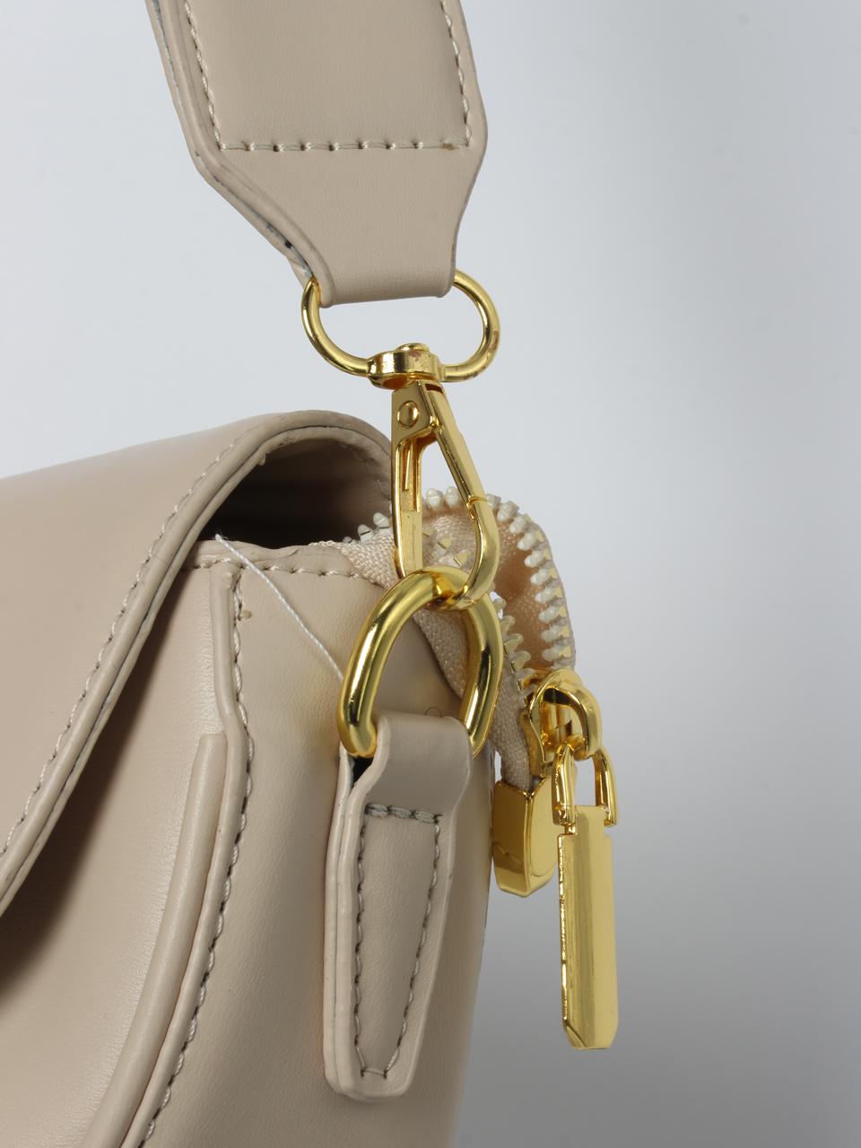 Curved Flap Sling Bag – Lightweight, Spacious & Casual-Chic 2263#