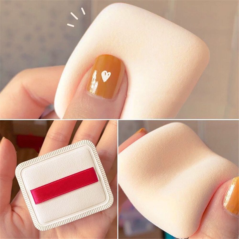 Cushion Makeup Puff Set – 2pc Random Colour Soft Beauty Sponges