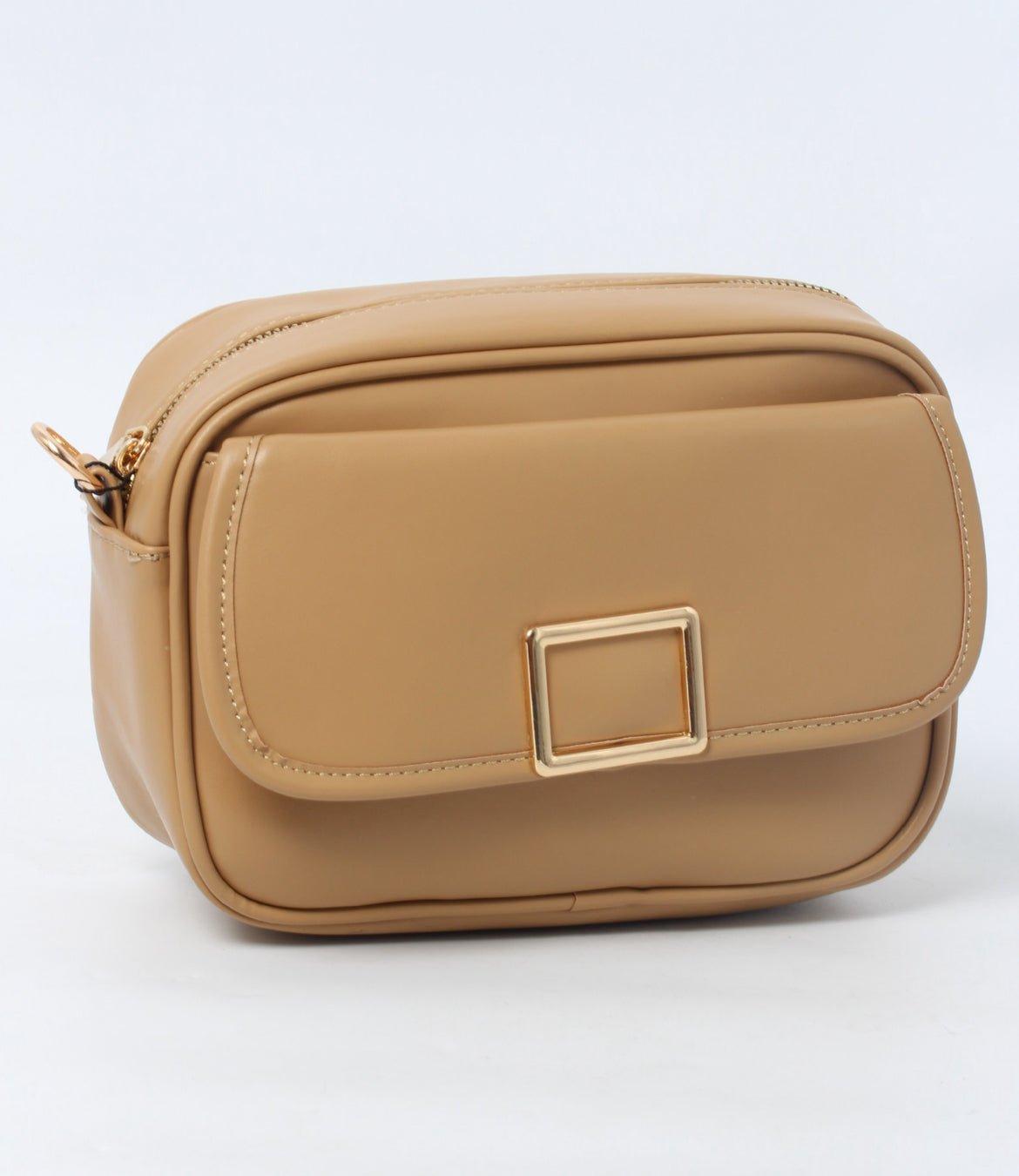 Minimalist PU Leather Crossbody Bag – Everyday Chic & Spacious  H722