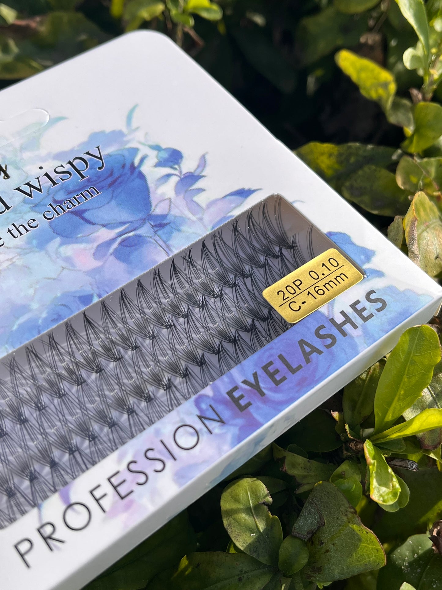 Wendy Beauty Natural & Wispy Lash Fans – 16mm C Curl (20P 0.10)
