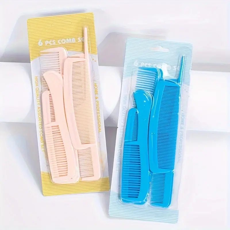 Portable Practical Hair Styling Comb Set 12pcs - Your All-in-One Hair Styling Solution!