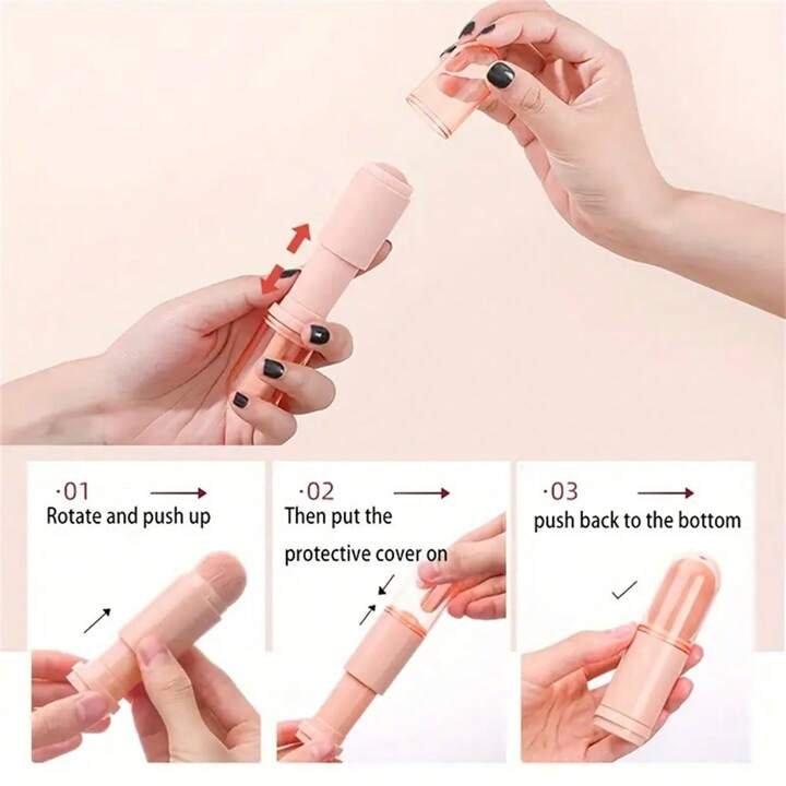4-in-1 Portable Makeup Brush Set – Essential for Travel