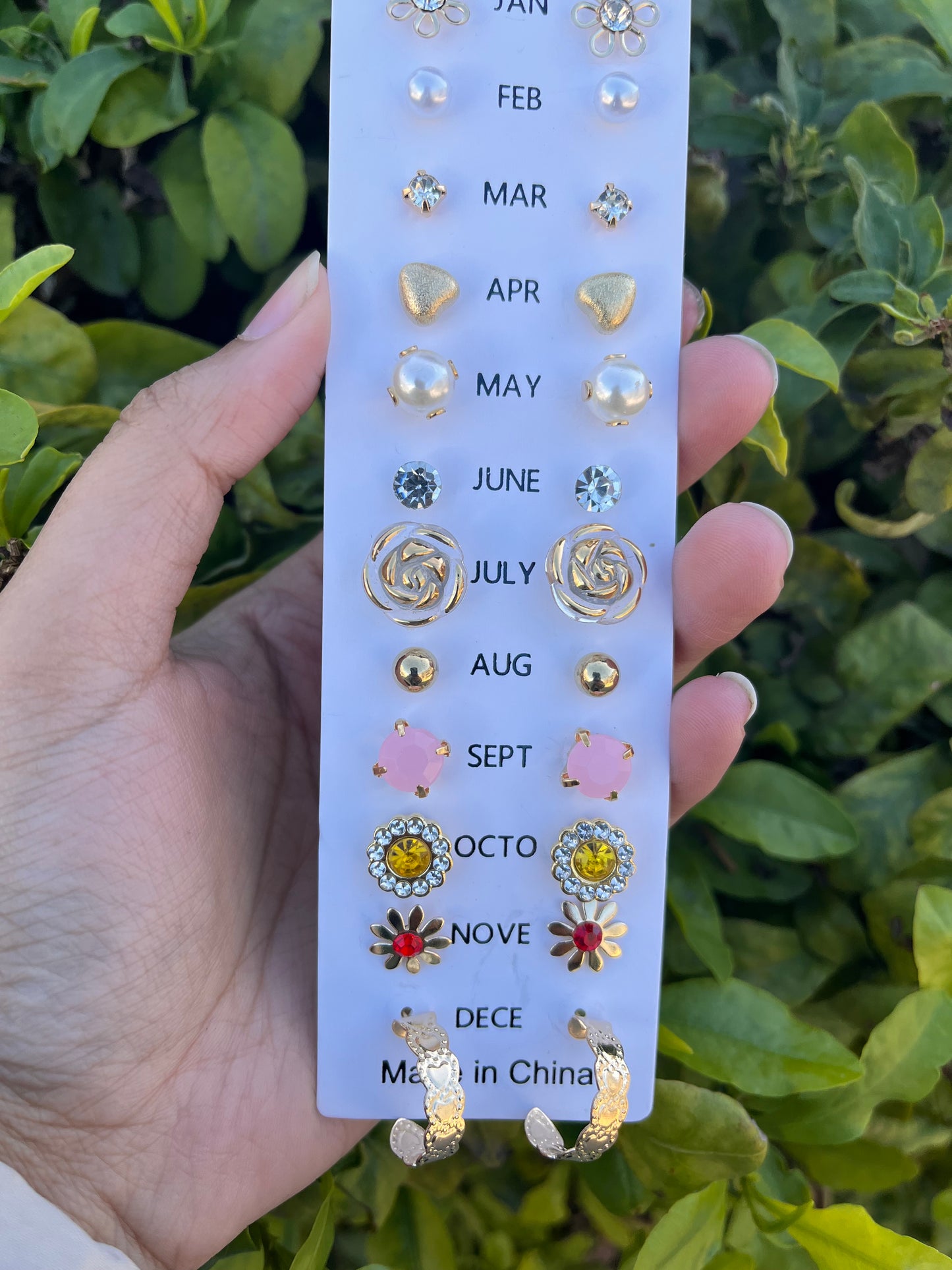 Earring Birthday Gift Set - Random