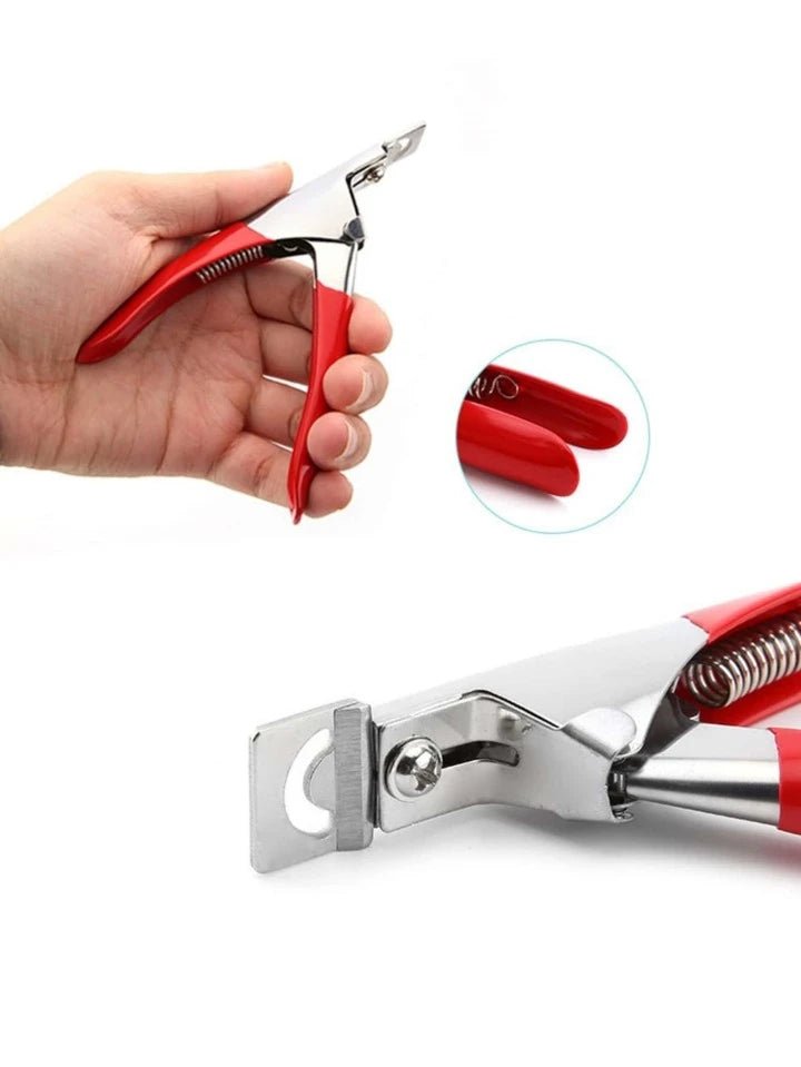 Acrylic Nail Tip Cutter 1pc - Precision Tool for Perfect Nail Shaping