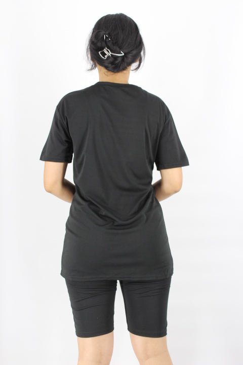 Cartoon Two Piece Graphic Shorts Set XD21