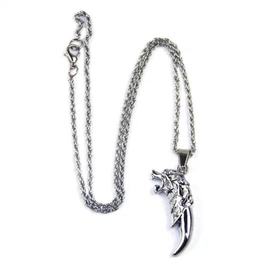 Dragon tooth men’s necklace XD21