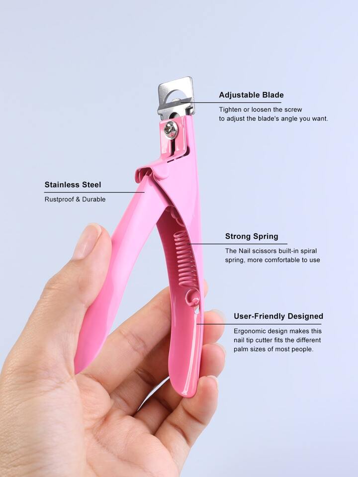 Professional Nail Tip Cutter – Acrylic Nail Tip Clipper