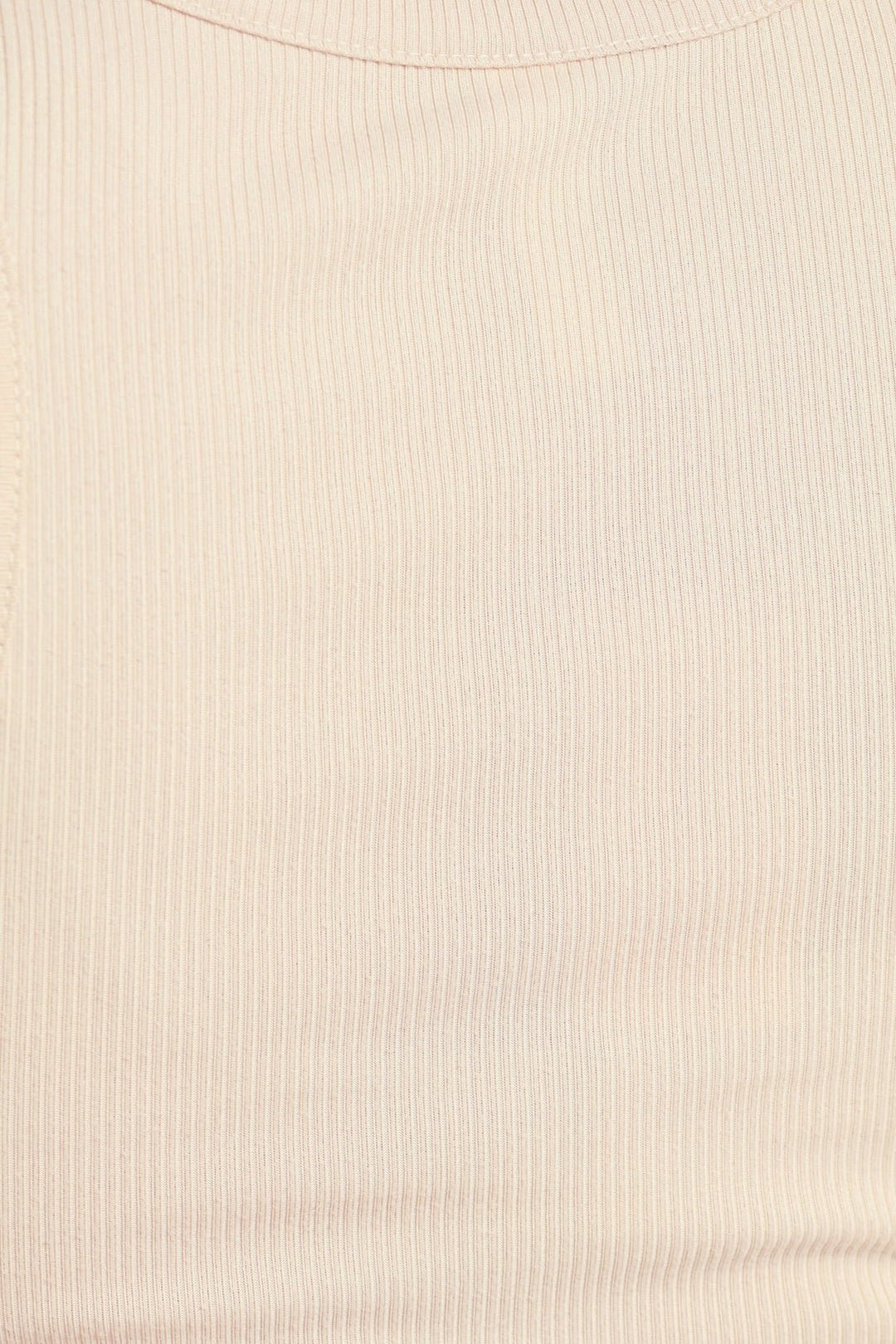 Solid Ribbed Tank Crop Top – Sleeveless Summer Basic