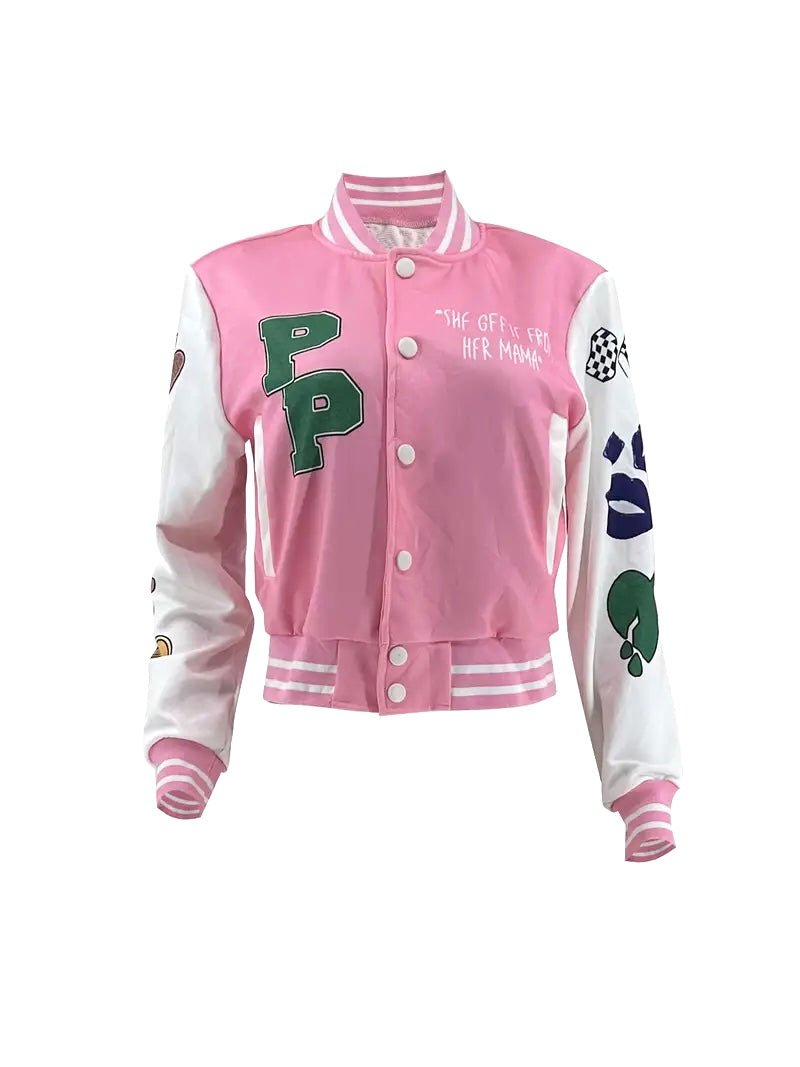 Graphic Pop Art Thin Jacket XD21