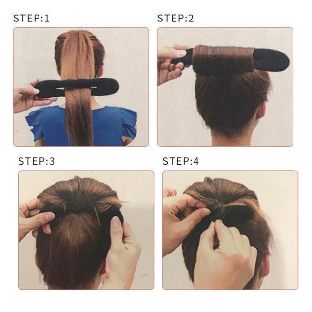 Foam Donut Hair Bun Twist Tool -1pc