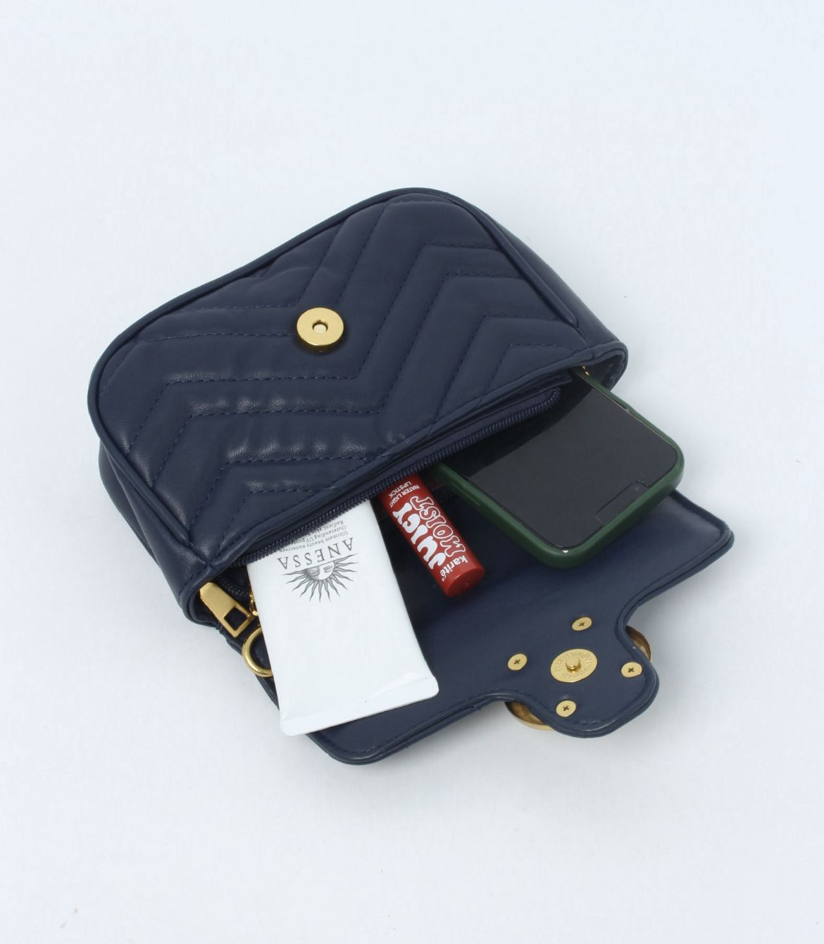 Quilted Chain Shoulder Bag – Compact & Statement-Ready 8X039#