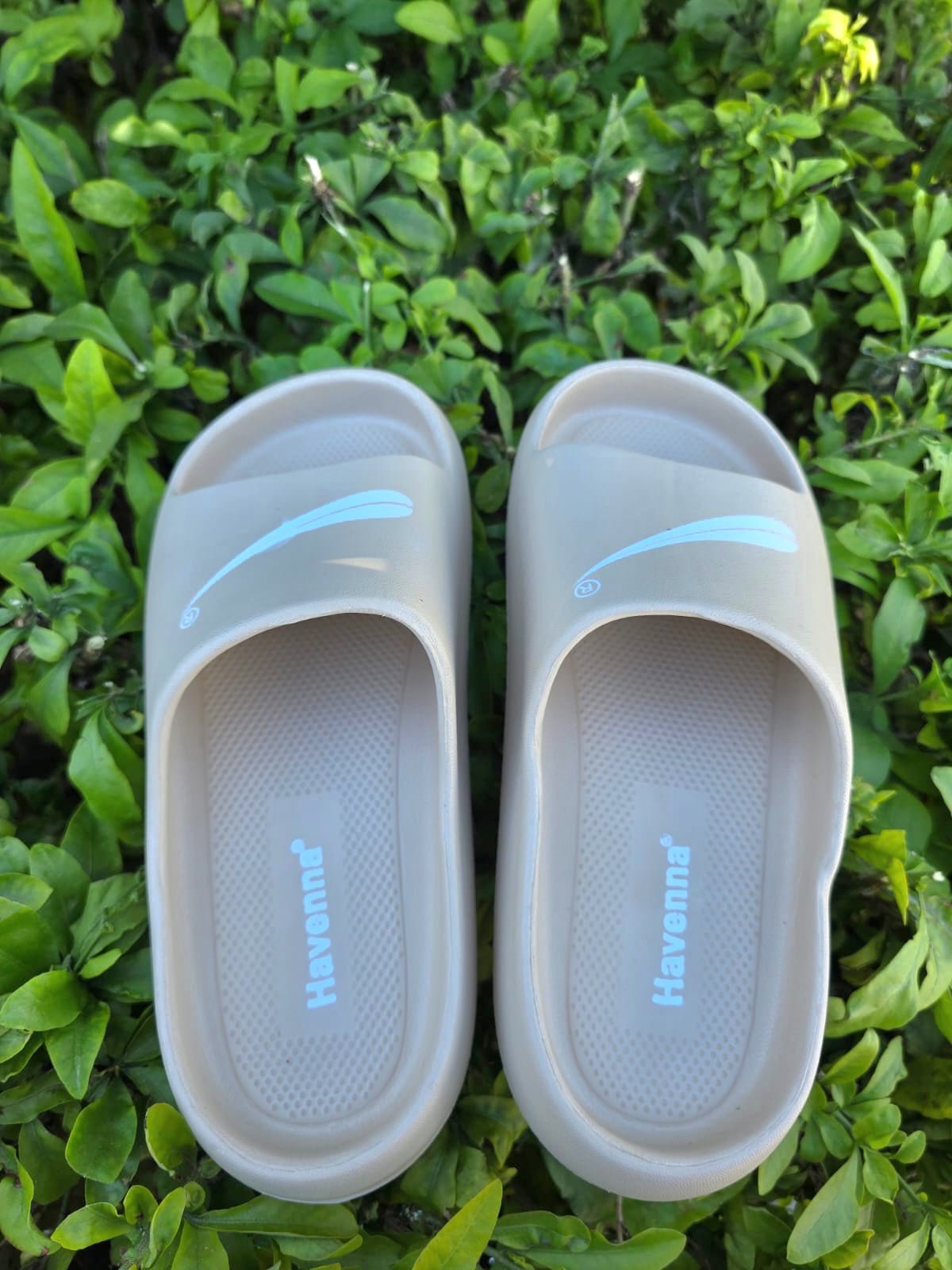 Havenna™ Wave Pattern Slide Sandals