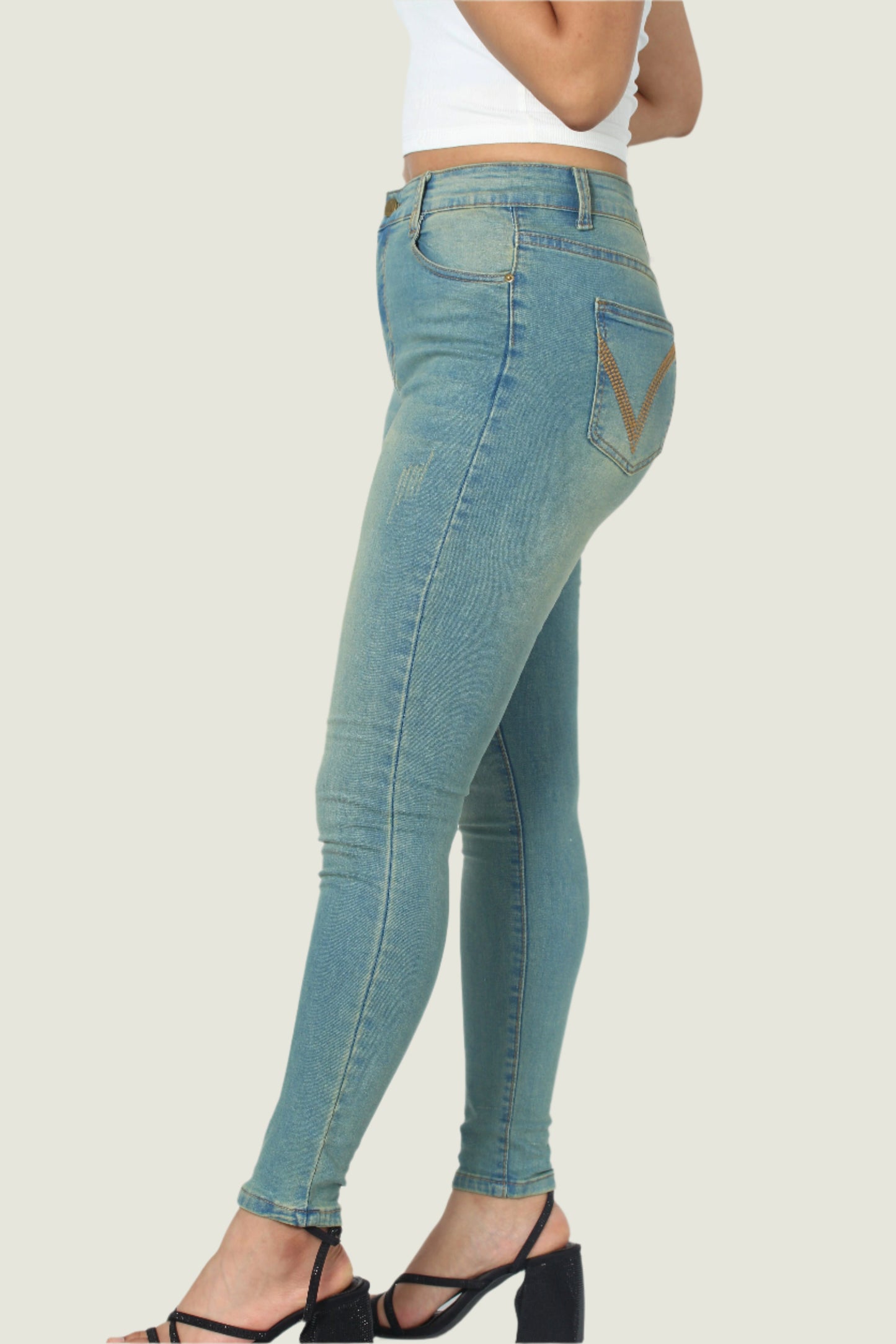 High-Waist Skinny Jeans – Ultimate Flattering Fit & All-Day Comfort