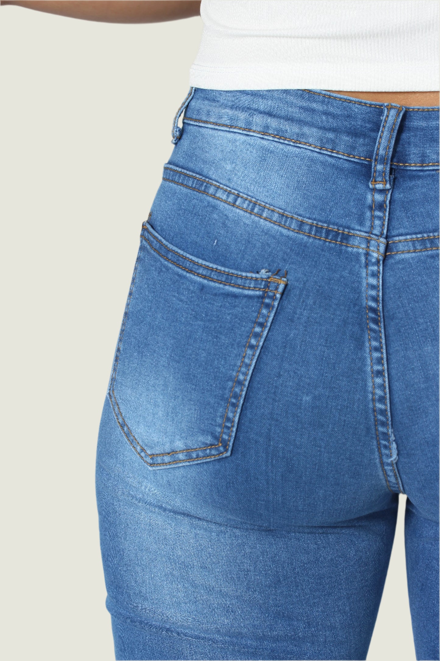 Classic Blue Skinny Jeans for Women – Sleek, Stylish & Timeless Fit