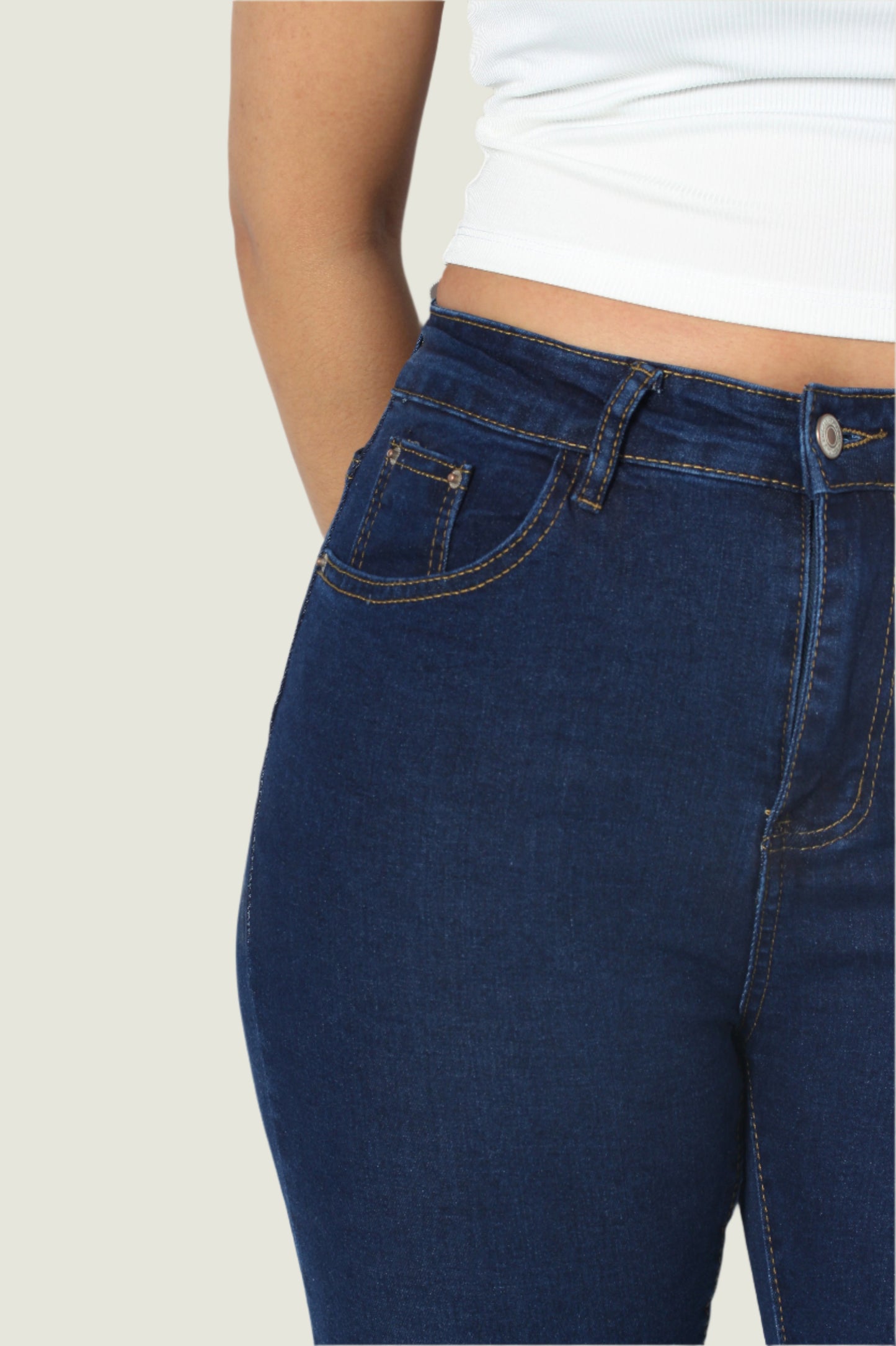 Sleek & Stylish High Waist Skinny Jeans – Perfect for Every Occasion