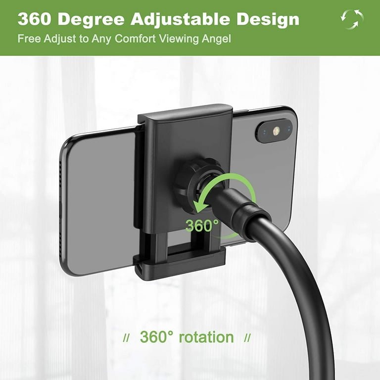 Lazy Phone Stand 360° Rotatable Gooseneck Phone Holder XD21
