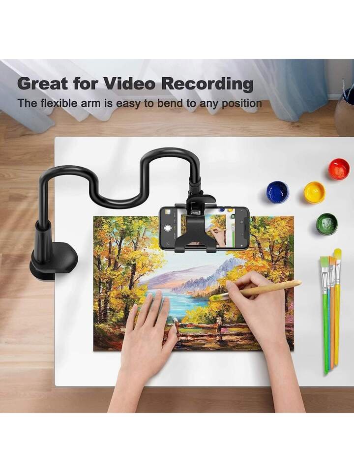 Lazy Phone Stand 360° Rotatable Gooseneck Phone Holder XD21
