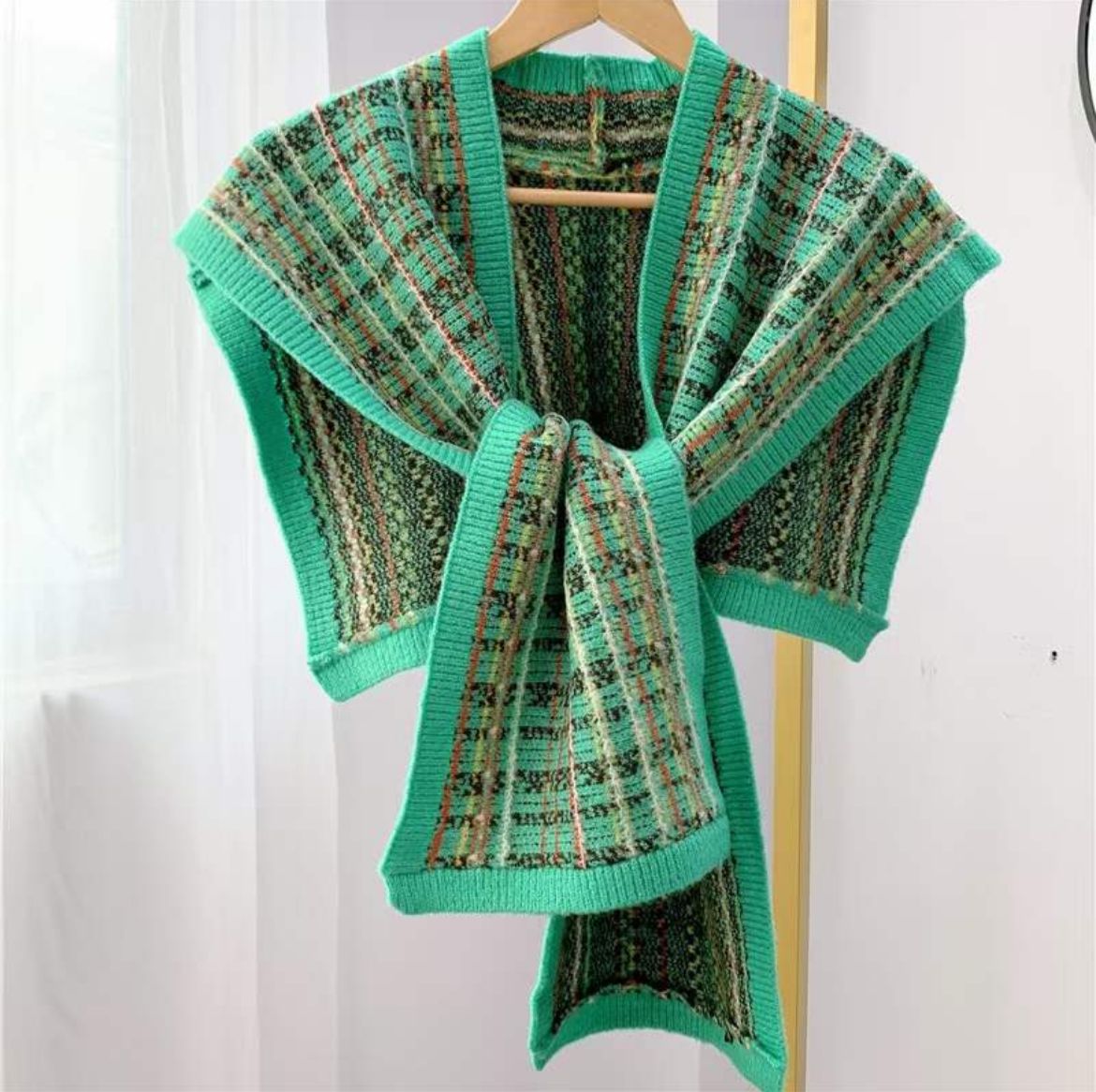 Multipurpose Plaid Jersey Throwover XD21