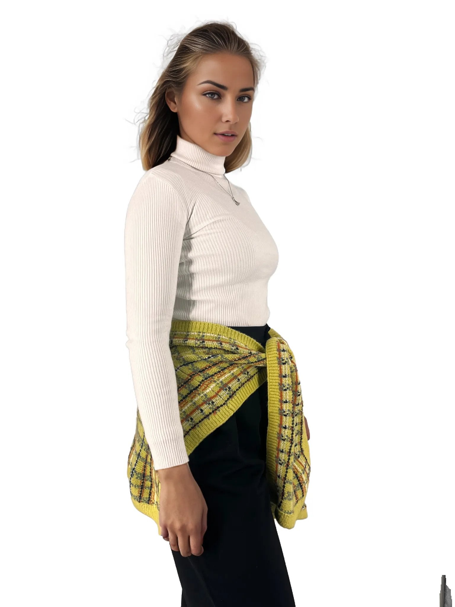 Multipurpose Plaid Jersey Throwover XD21