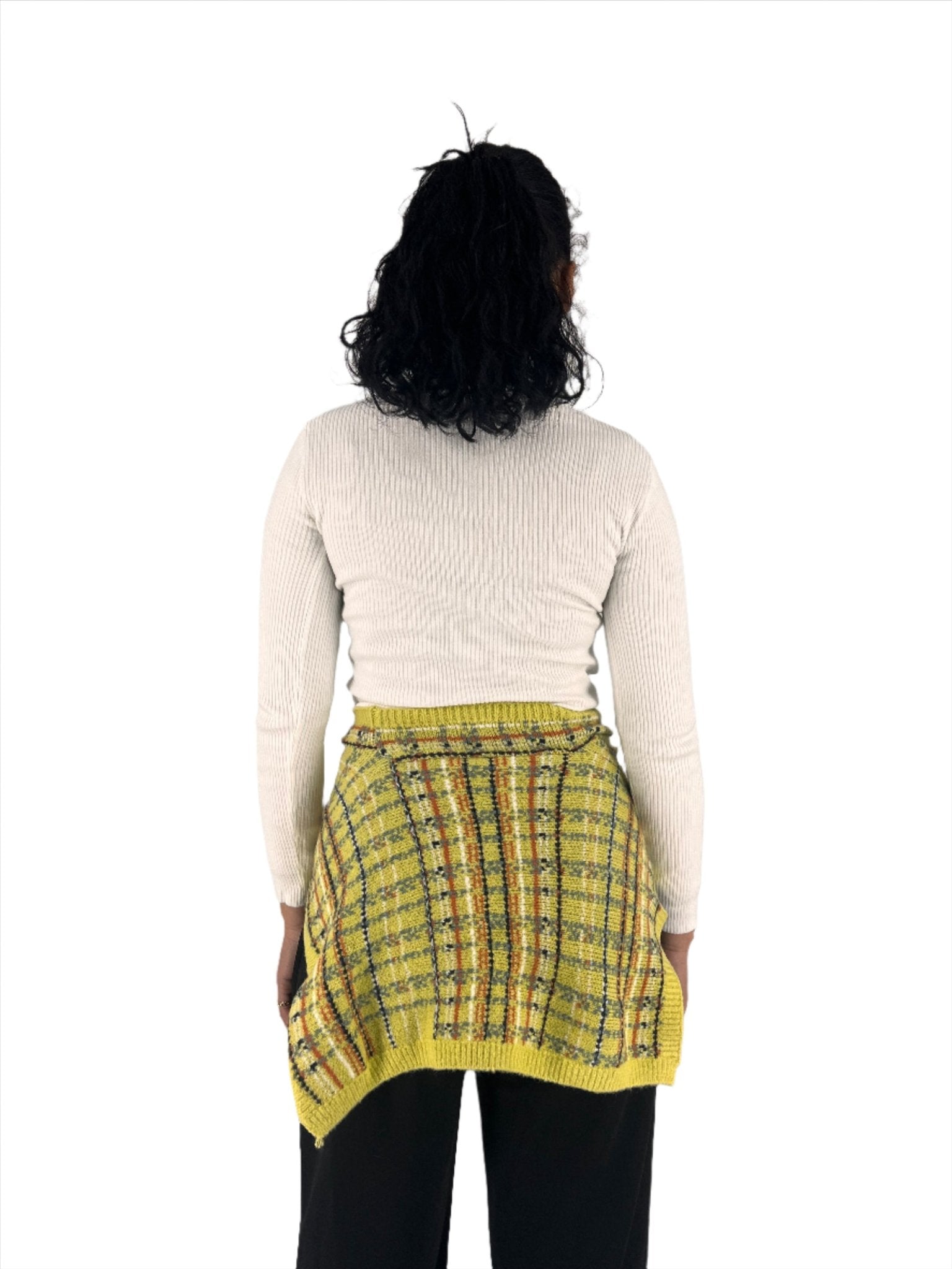 Multipurpose Plaid Jersey Throwover XD21