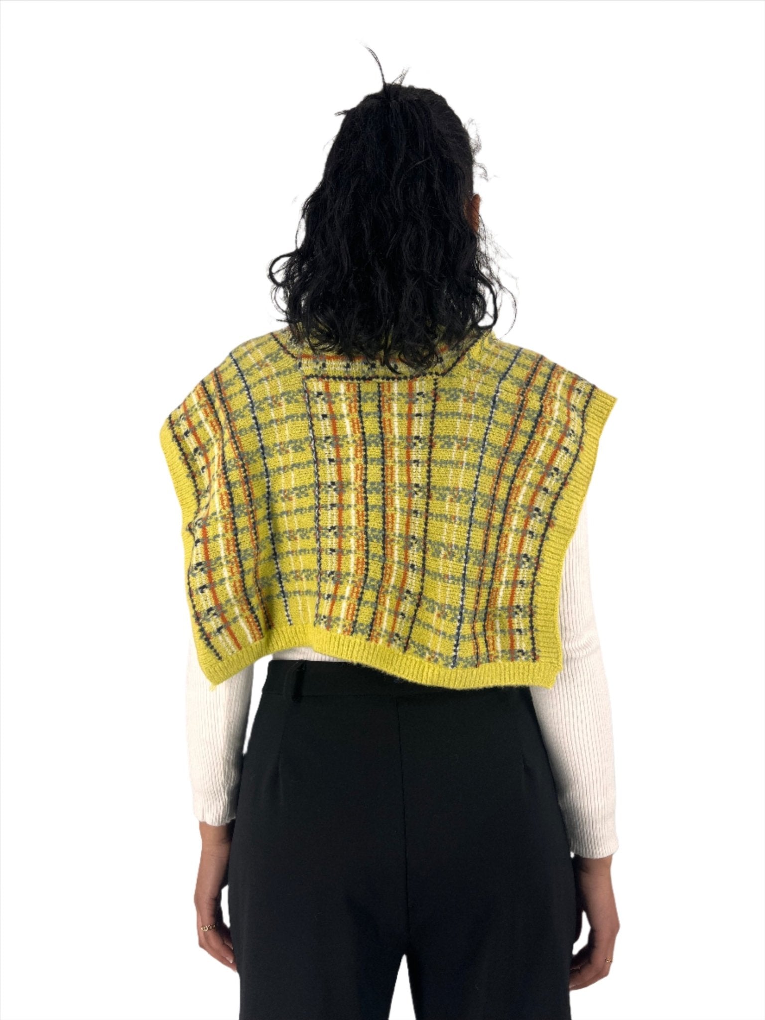 Multipurpose Plaid Jersey Throwover XD21