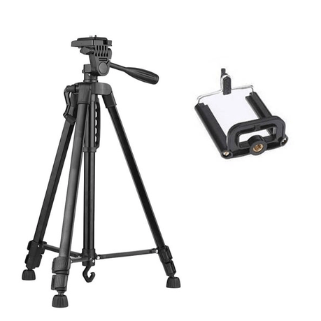 Phone and Camera Tripod 3366 With Remote XD21