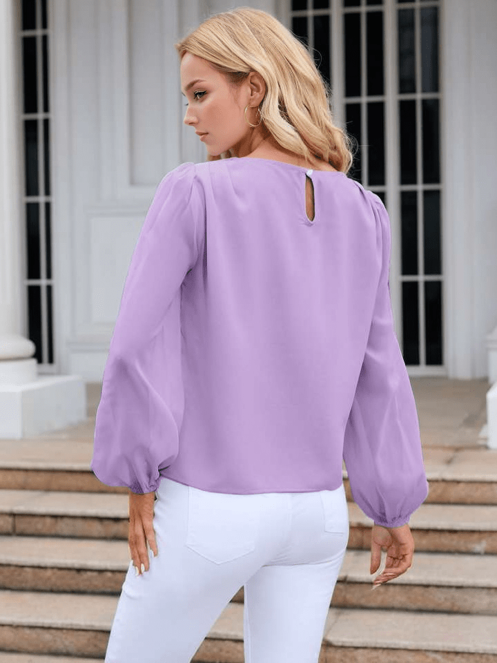 Puff long sleeve blouse XD21