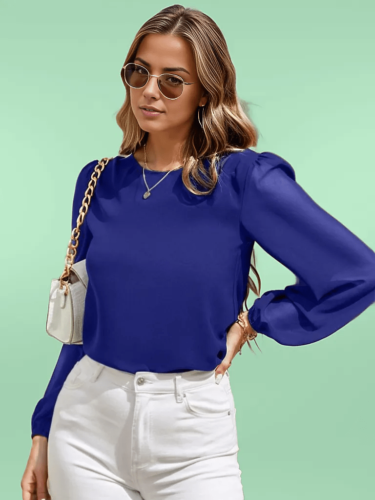 Puff long sleeve blouse XD21