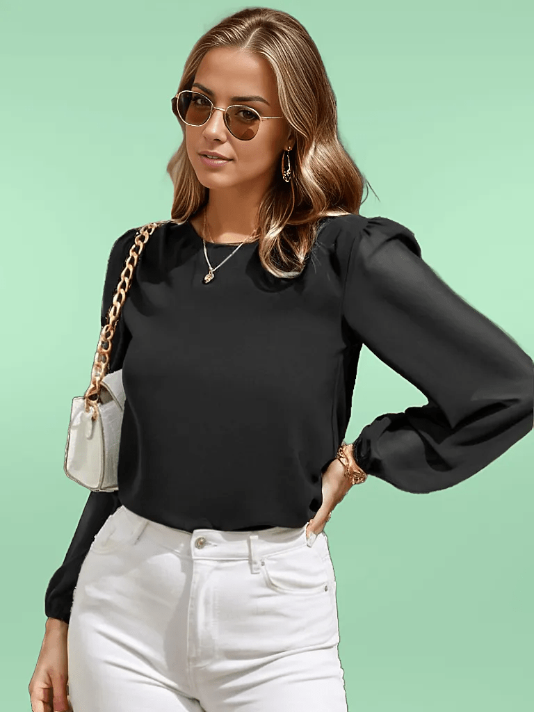 Puff long sleeve blouse XD21