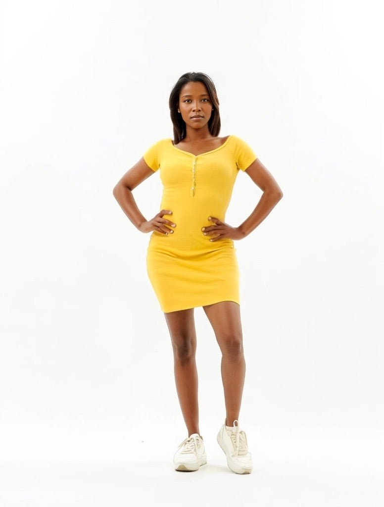 Ribbed Knitted Solid Mini Bodycon Dress XD21