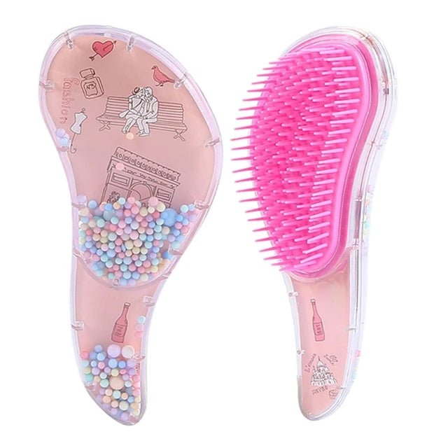 Detangling Fun Cartoon Hair Brush - Gentle & Cute Hair Styling Tool